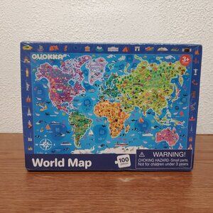 Puzzle - Quokka - Map Themes - 100 Piece - Lot of 3 - New